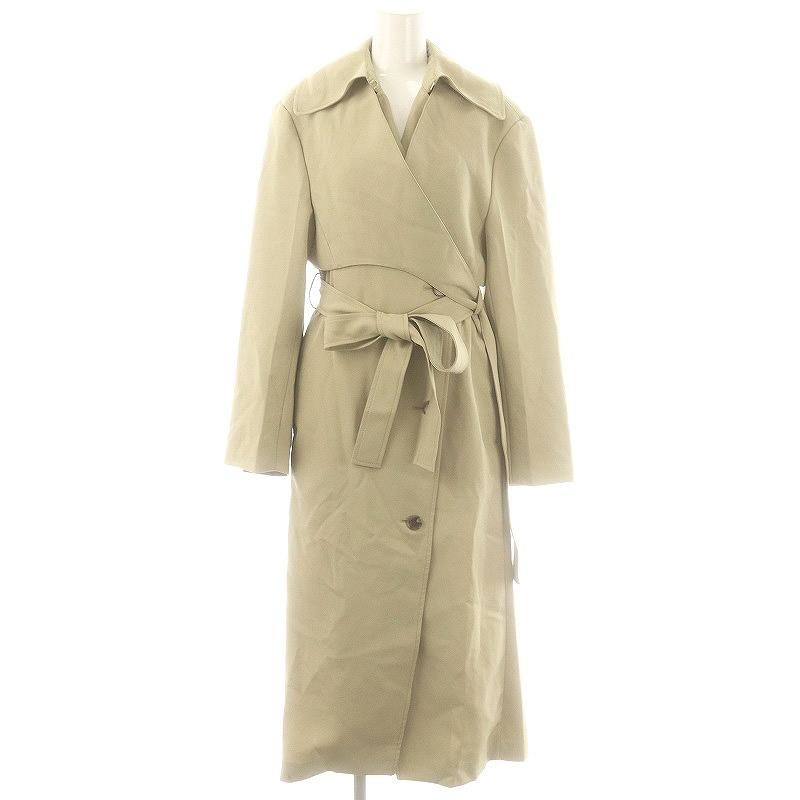 ルシェルブルー　ベージュ フードオーバーコート　コットン LE CIEL BLEU（ルシェルブルー）の「Hooded Over Coat（その他アウター