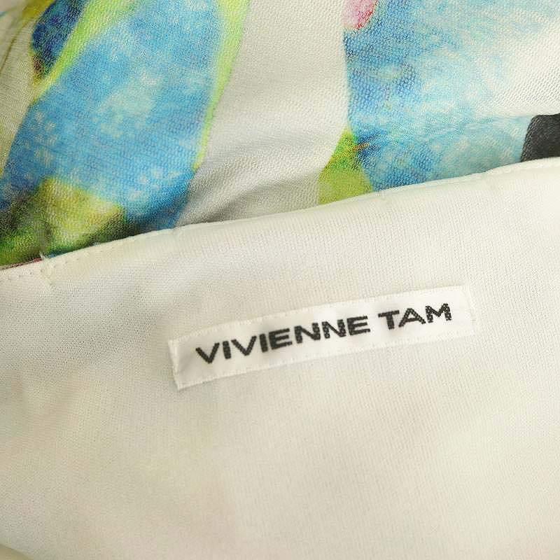 ヴィヴィアンタム VIVIENNE TAM 総柄 パワーネット ノースリーブ