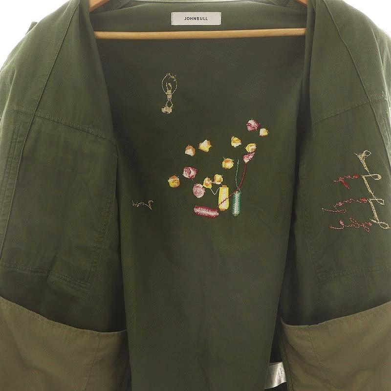 Johnbull（ジョンブル） ミリタリーエンブロイダリーシャツジャケット