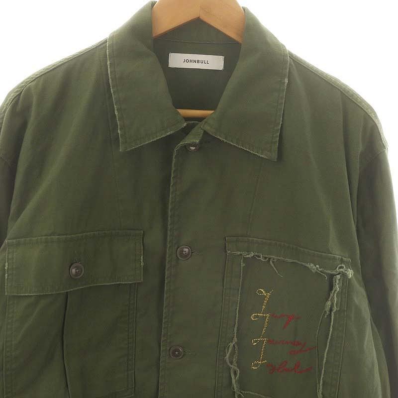 Johnbull（ジョンブル） ミリタリーエンブロイダリーシャツジャケット