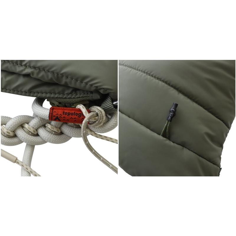 topologie ショルダーバッグ べサス　カーキ topologie ショルダーバッグ べサス カーキ ストラップ付き