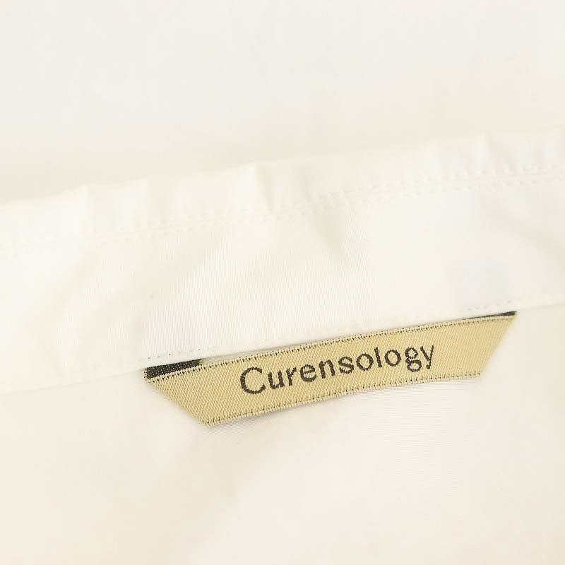 カレンソロジー Curensology コットンフラットカラーブラウス 長袖 F