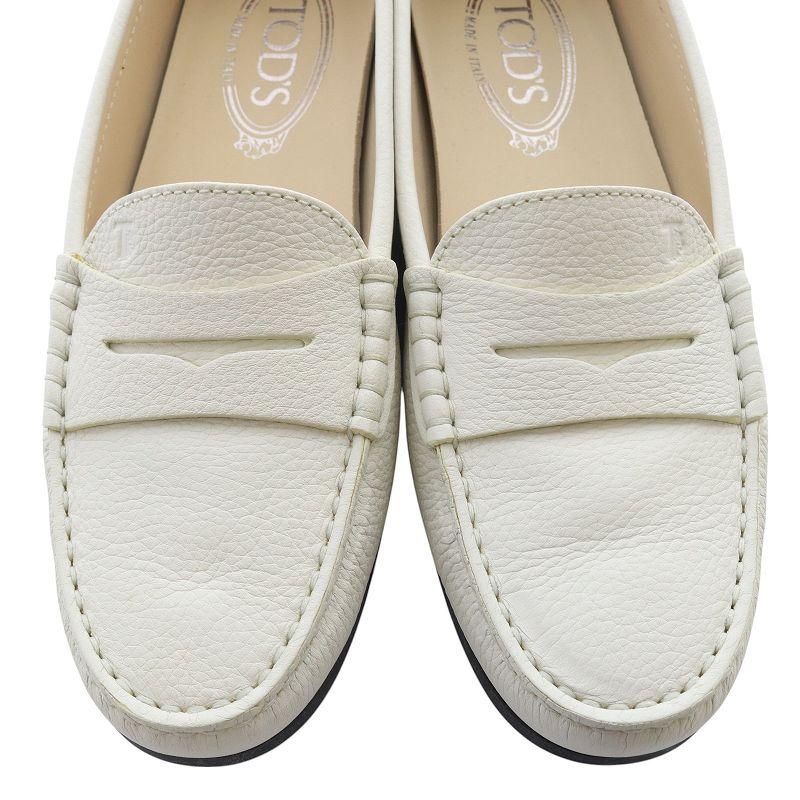 TOD’S トッズ　ゴンミーニ ドライビングシューズ　7 1/2 オフホワイト TOD'S トッズ ゴンミーニ ドライビングシューズ 7 1/2 オフホワイト