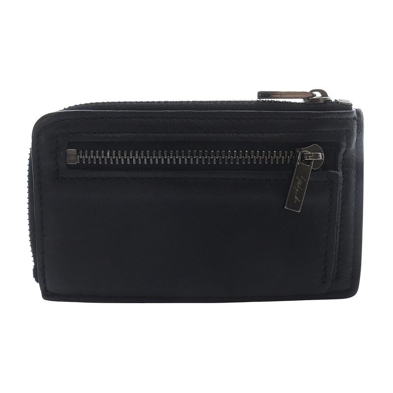 ヨウジヤマモト　S'YTE レザーミニウォレット　黒　新品未使用 GLOSSY SMOOTH LEATHER SMALL WALLET(FREE SIZE Black): Y's｜THE SHOP