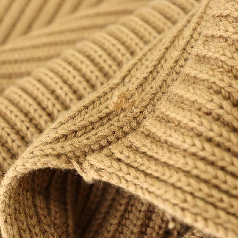 【中古】バーバリー BURBERRY 8044737 ロゴポケットデザインカシミヤニットワンピース XS 茶 ■OS ■SH レディース BURBERRY（バーバリー） BURBERRY 8044737 ロゴポケットデザイン