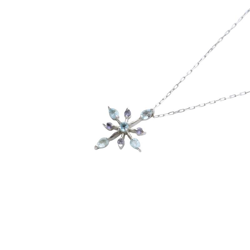 スタージュエリー STAR JEWELRY クロッシングスター ネックレス 