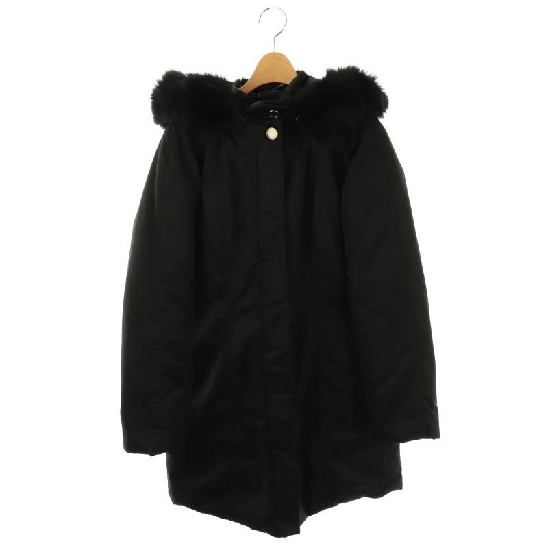 ★★大きいサイズ5XL★★極美品★MaxMara★ファー付きフードダウンコート 極美品 マックスマーラステュディオ ダウンコート ファー フード