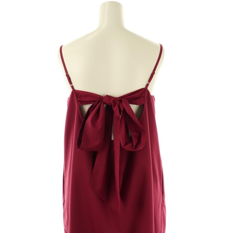 ハーリップトゥ 24SS Back Ribbon Cami Long Dress 【公式通販】