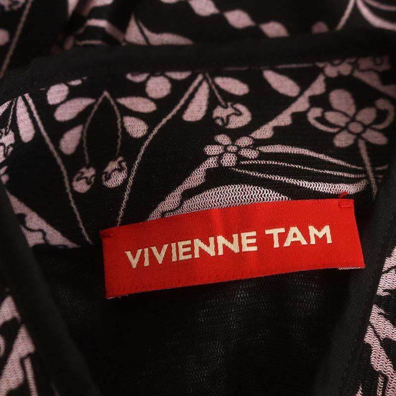 ヴィヴィアンタム VIVIENNE TAM 23SS FLOWER PRINTED ON STRETCH