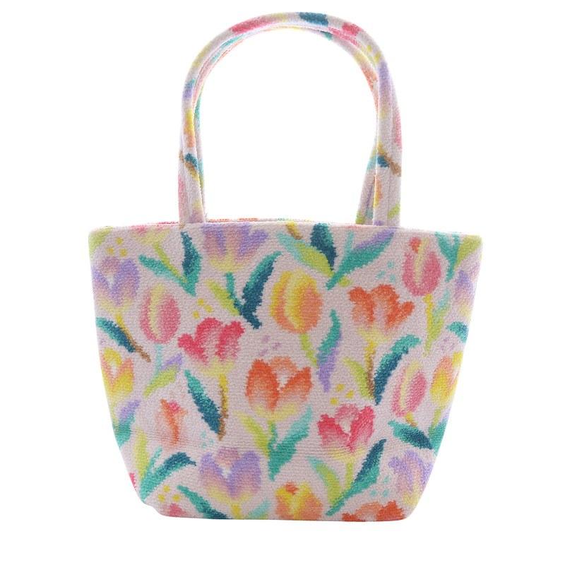 未使用品 フェイラー FEILER ラブラリーバイ チューリップ ポーチ