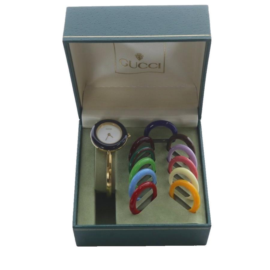 【稼働】GUCCI グッチチェンジベゼル 11/12.2 クオーツ腕時計 gucci グッチ 11/12.2 チェンジベゼル クォーツ GUCCI】グッチ