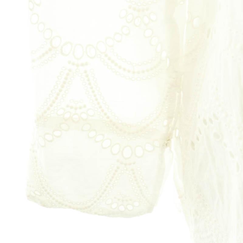 ヌキテパ NE QUITTEZ PAS! 23SS Cotton Voile Dot Hemla Blouse  