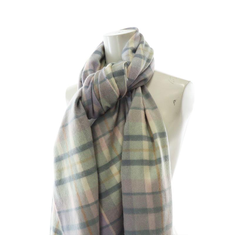 未使用品 ジョンストンズオブエルガン Johnstons of Elgin ストール