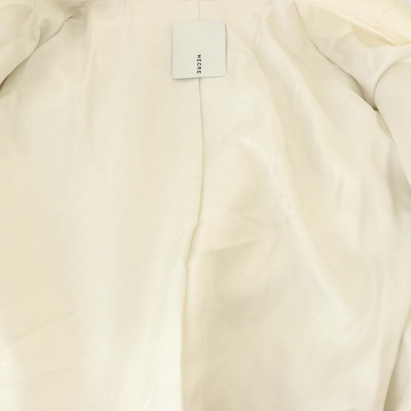 未使用品 メクル MECRE パディングフロントファスナーコート アウター