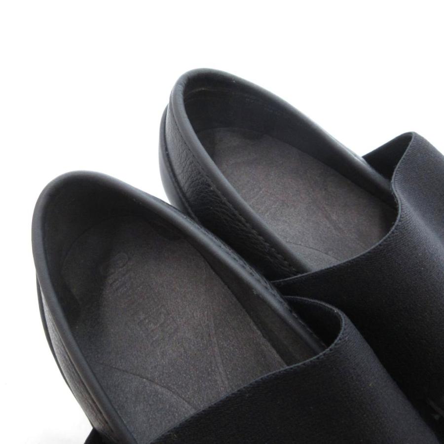 極美品】カンペール Alright パンプス ストラップ レザー ブラック 黒