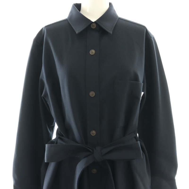 ソージュ soeju ソフトオックスシャツワンピース マキシ ロング