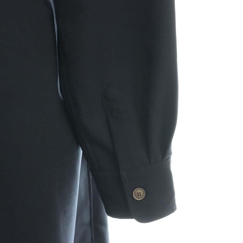 SOEJU ソージュ ソフトオックスシャツワンピース M ネイビー 長袖 ソフトオックスシャツワンピース - SOÉJU online store｜上質な