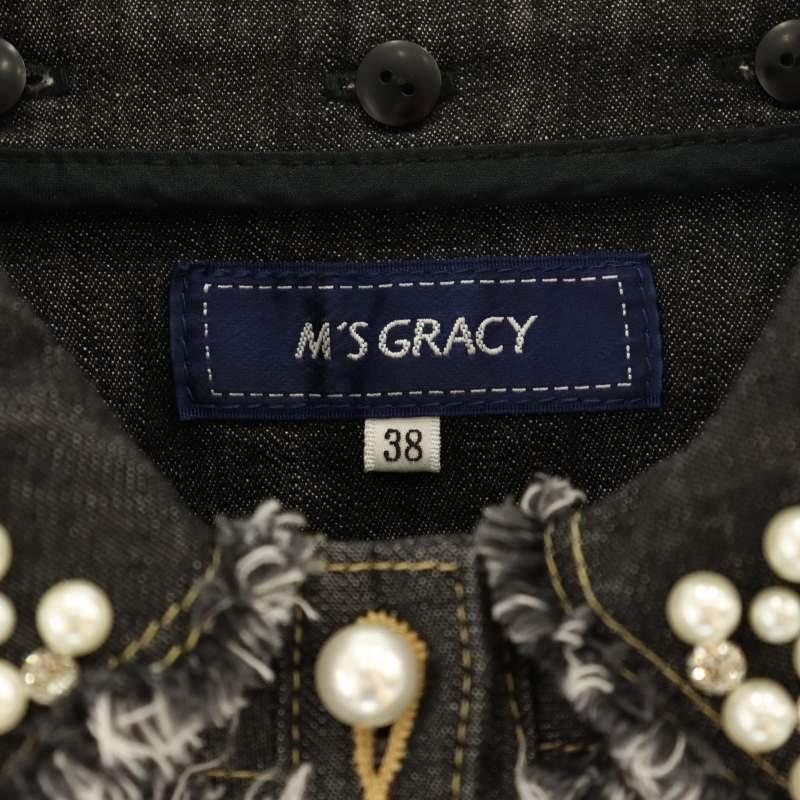 エムズグレイシー デニムジャケット 38サイズ M'S GRACY エムズグレイシー デニムジャケット38サイズ M 新品