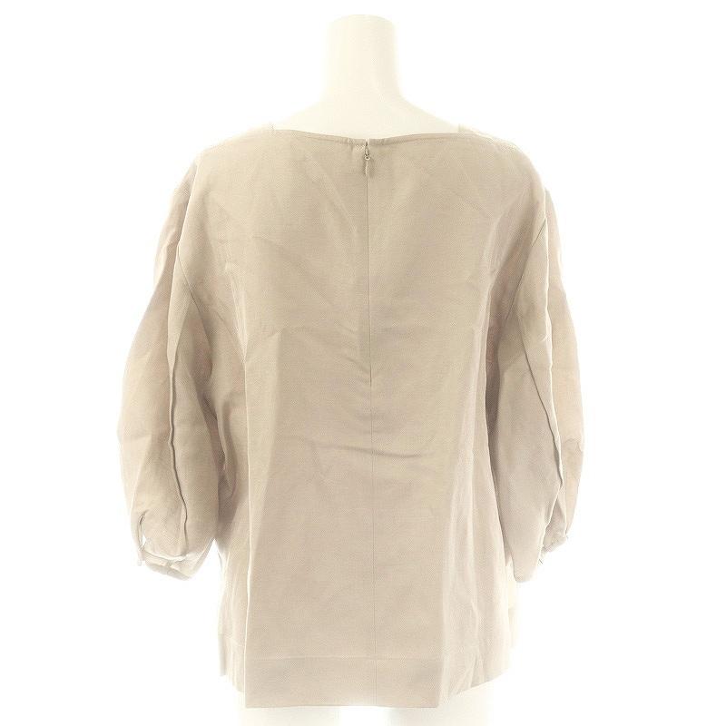 【新品¥53,900】ebure エブール リネンツイルフラップブラウス ピンク ebure/エブール｜初夏の訪れを感じさせる「エブール」の新作