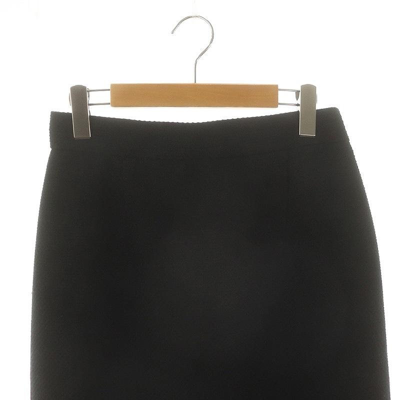 アナイ ANAYI 24AW ウールプリペラストレート スカート タイトスカート  