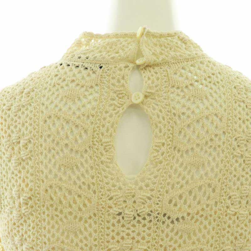 ChristianDior　ドレスワンピース　クリスチャンディオール　レース刺繍 Christian Dior クリスチャンディオール レース刺繍 ドレス