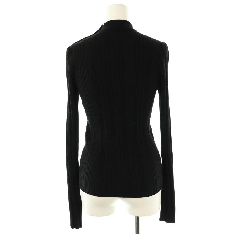 LOUIS VUITTON ルイヴィトン 20SS カシミヤロゴプレートリブニット