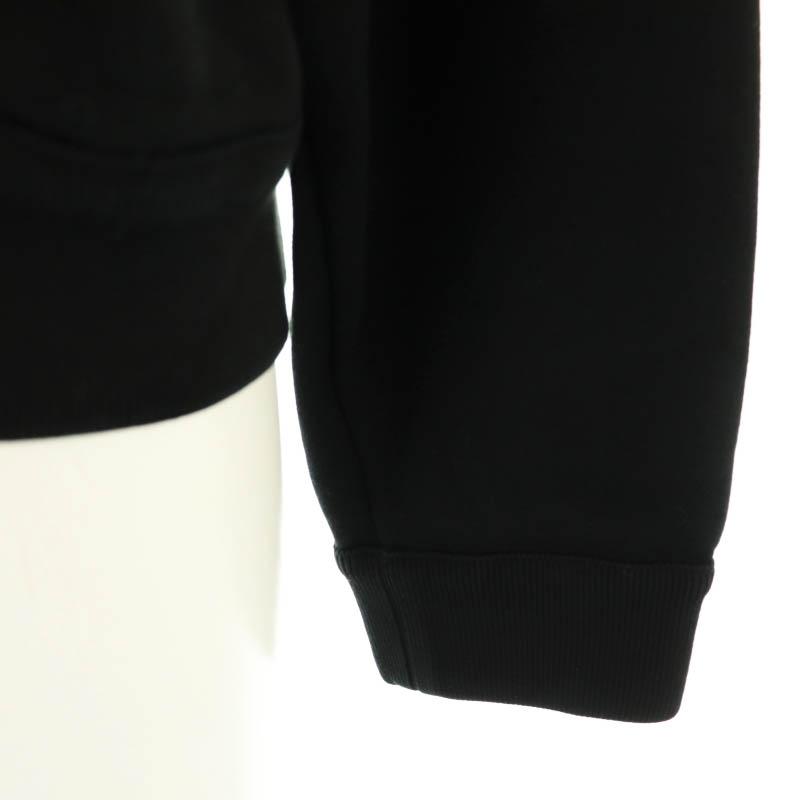 【中古】ルイヴィトン 1A61LL 20SS リバースロゴプルオーバー パーカー スウェット RW201W XS ブラック レディース LOUIS VUITTON（ルイ・ヴィトン） LOUIS VUITTON 1A61LL 20SS リバース