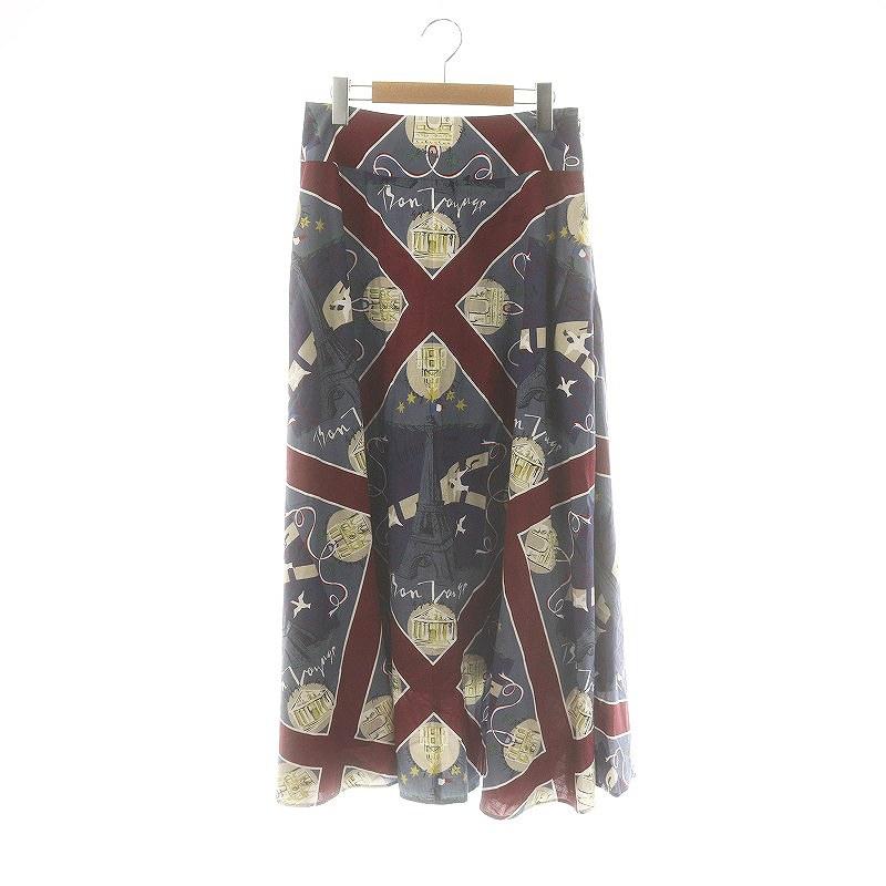 未使用品 ケイタマルヤマ KEITA MARUYAMA 24年 Paris Scarf Print