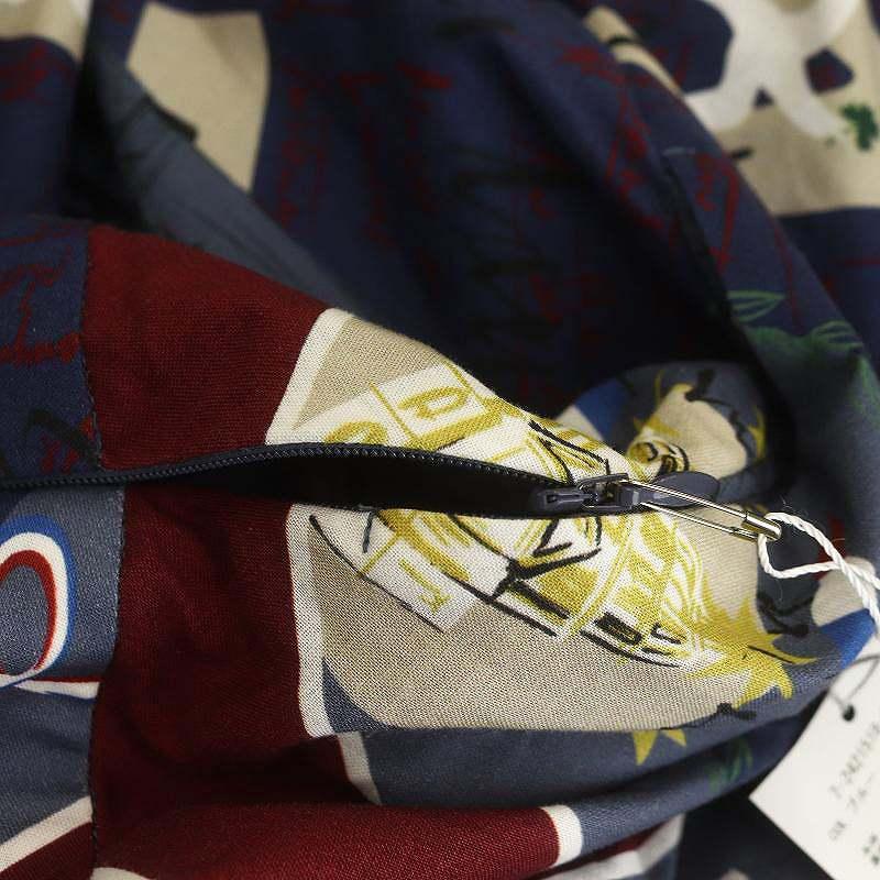 未使用品 ケイタマルヤマ KEITA MARUYAMA 24年 Paris Scarf Print