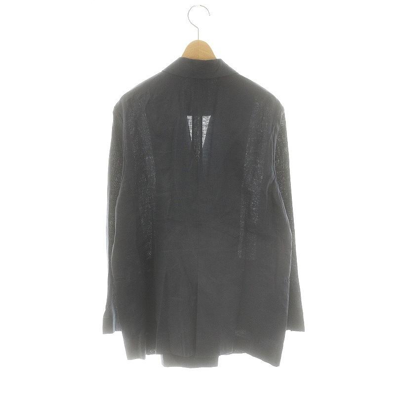 エブール ebure 24SS クリアリネン ダブルブレストジャケット