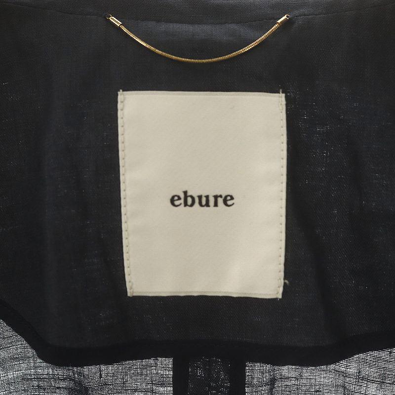 エブール ebure 24SS クリアリネン ダブルブレストジャケット