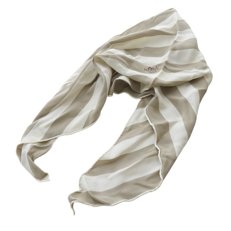 HERMES エルメス ロザンジュ スカーフ シルク HERMES（エルメス） ロザンジュ PM スカーフ シルク ベージュ ホワイト