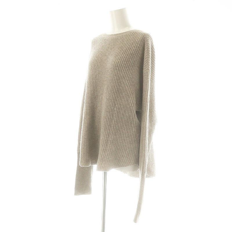 アパルトモン　ドゥーズィエムクラス カシミア混　長袖ニット 厚手　ブラウン 楽天市場】LAppartement アパルトモン Deuxieme Classe ドゥ