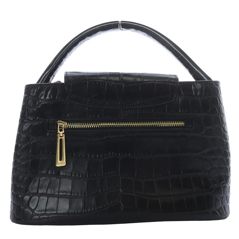 未使用　ココセリュックスゴールド　ハンドバッグ　ショルダー　2way レザーA4 ココセリュックスゴールド COCOCELUX GOLD サマンタ社製牛革