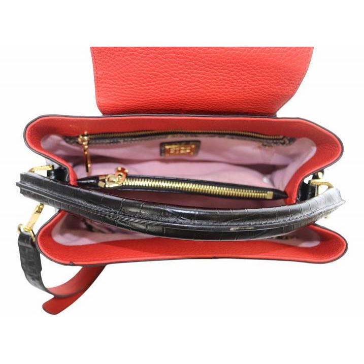 極美品✨ココセリュクスゴールド 2way ハンドバッグ クロコ型押し 黒 未使用品 COCOCELUX GOLD クロコ型押し2Way バッグ - メルカリ