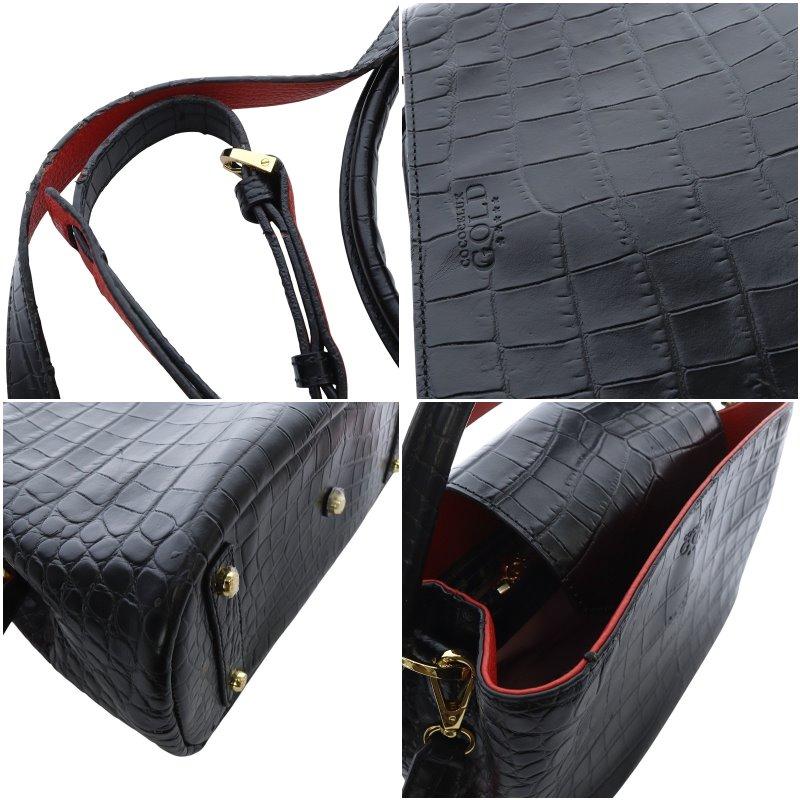 ココセリュックスゴールド COCOCELUX GOLD サマンタ社製牛革