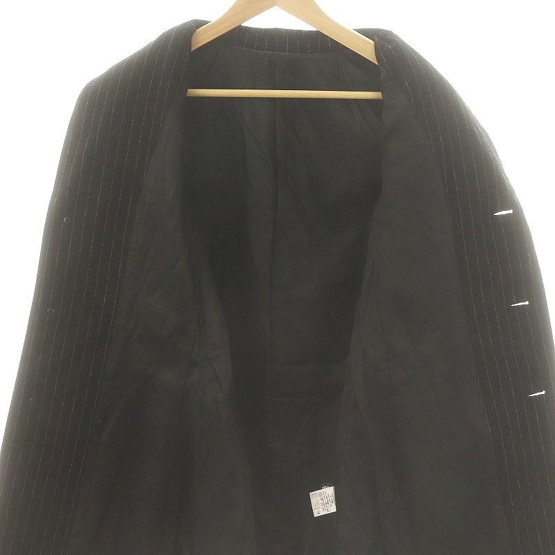 ラウンジリザード LOUNGE LIZARD thinsulate ストライプ柄チェスター