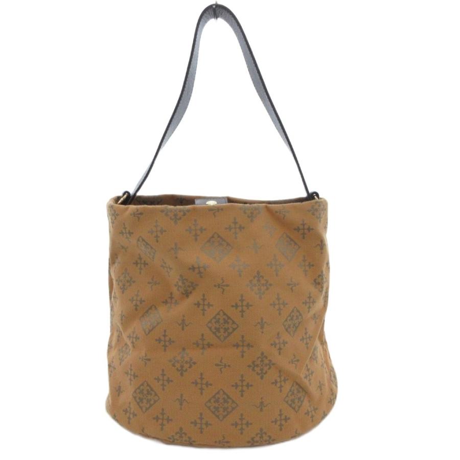 ラシット RUSSET 美品 バケツショルダーバッグ 2WAY コットン 