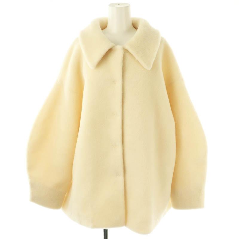 未使用品 オーガ OHGA エコ ムートンコート ハーフコート アウター M