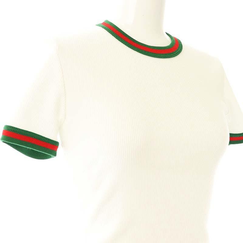 グッチ GUCCI 28882 XJG5O 9692 ウェブ ストライプ トリム コットン