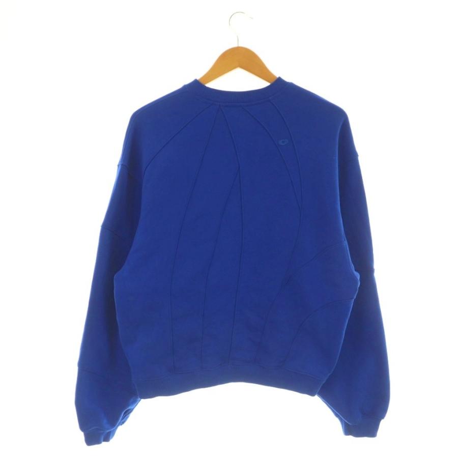 アーダーエラー ADER error LOGO SWEATSHIRTS スウェット S 青 ブルー 