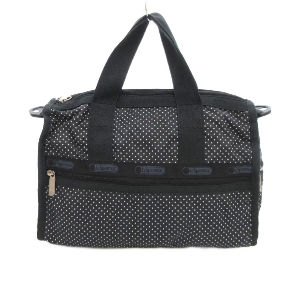 【新品未使用タグ付き】LeSportsac ボストンバッグ ポーチ付き ドット LeSportsac（レスポートサック） ボストンバッグ ショルダー ドット柄