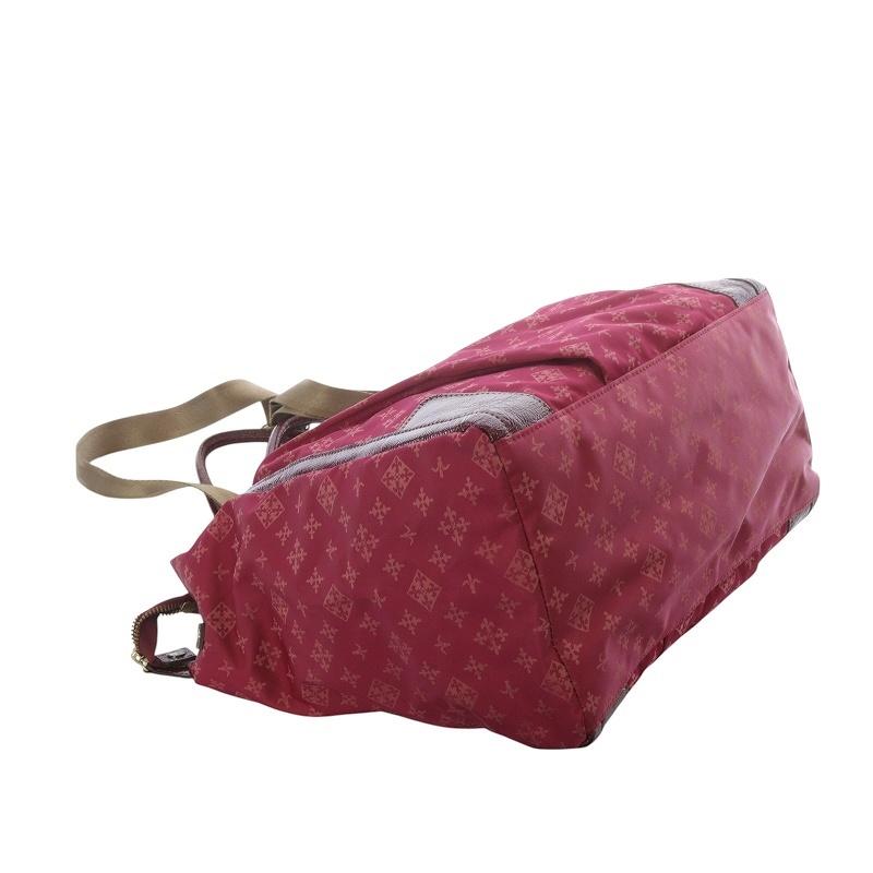 未使用級　Russet 2way ショルダーバッグハンドバッグ　レッド　ナイロン ラシット RUSSET トートバッグ ショルダーバッグ 2way 斜め掛け