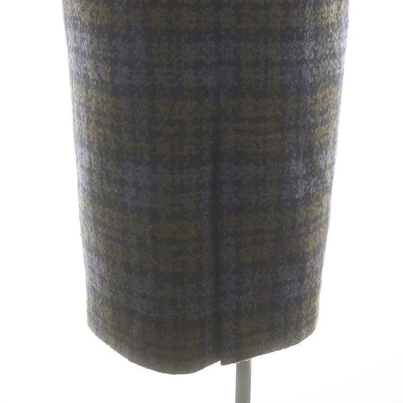 アナイ ANAYI 23AW ループチェックジャンパースカート ワンピース