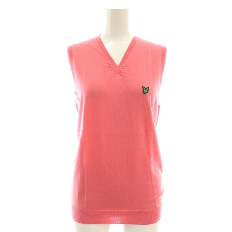 未使用品 ライル&スコット LYLE&SCOTT コットンニットベスト プル 