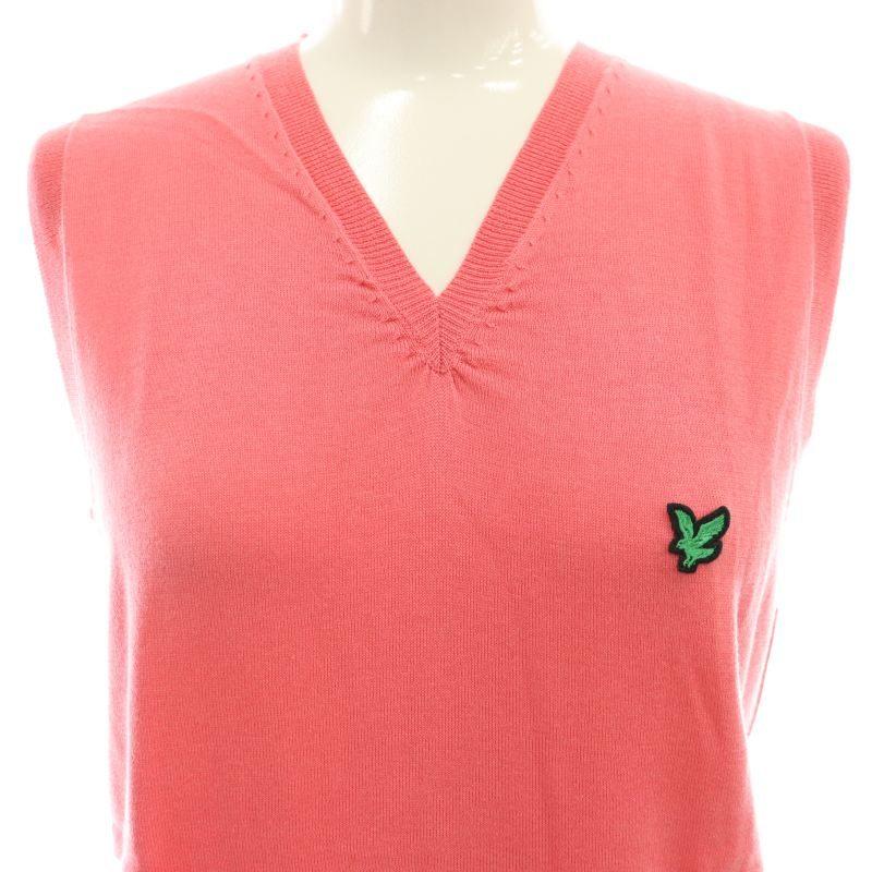 未使用品 ライル&スコット LYLE&SCOTT コットンニットベスト プル 