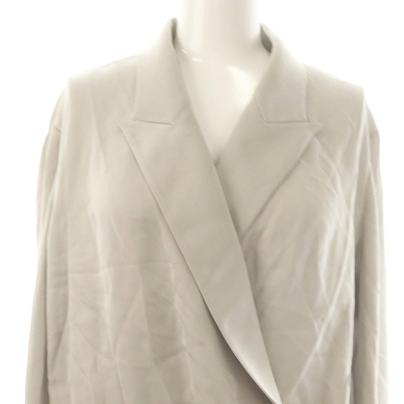theory（セオリー） Theory 24AW Modern GGT PK Lapel Wrap BL シルク