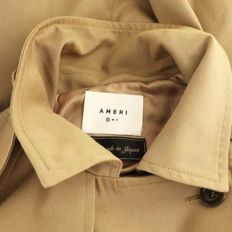 アメリヴィンテージ Ameri VINTAGE MINIMAL FLARE LONG TRENCH COAT