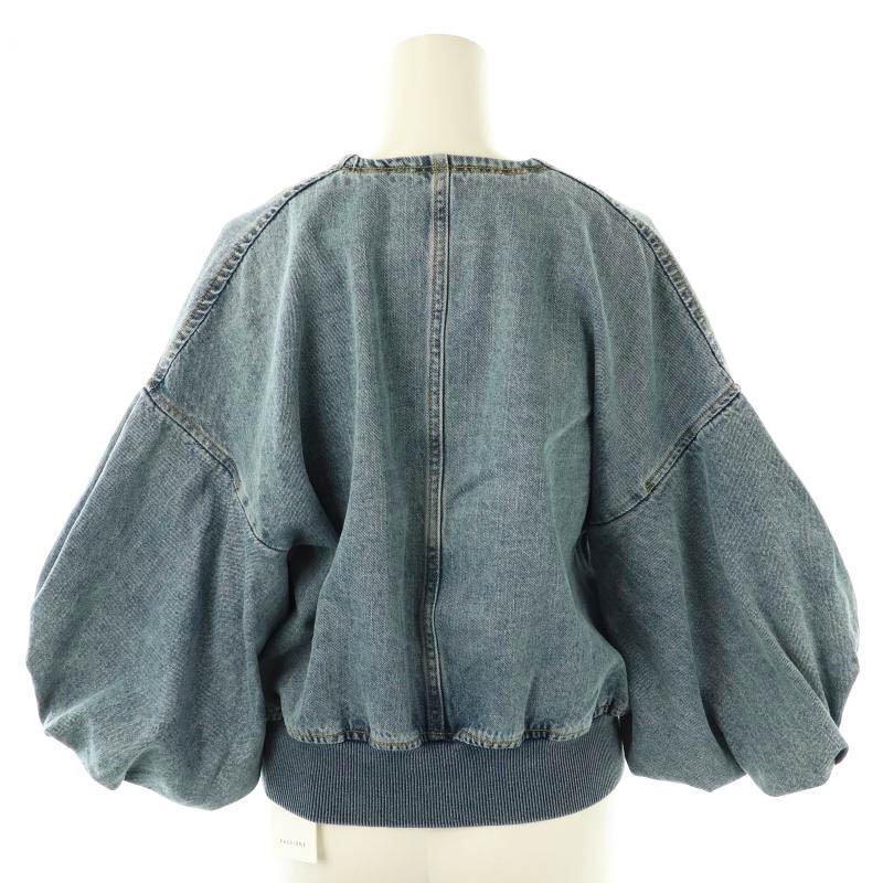 未使用品 パシオーネ PASSIONE バルーンスリーブ クロップド