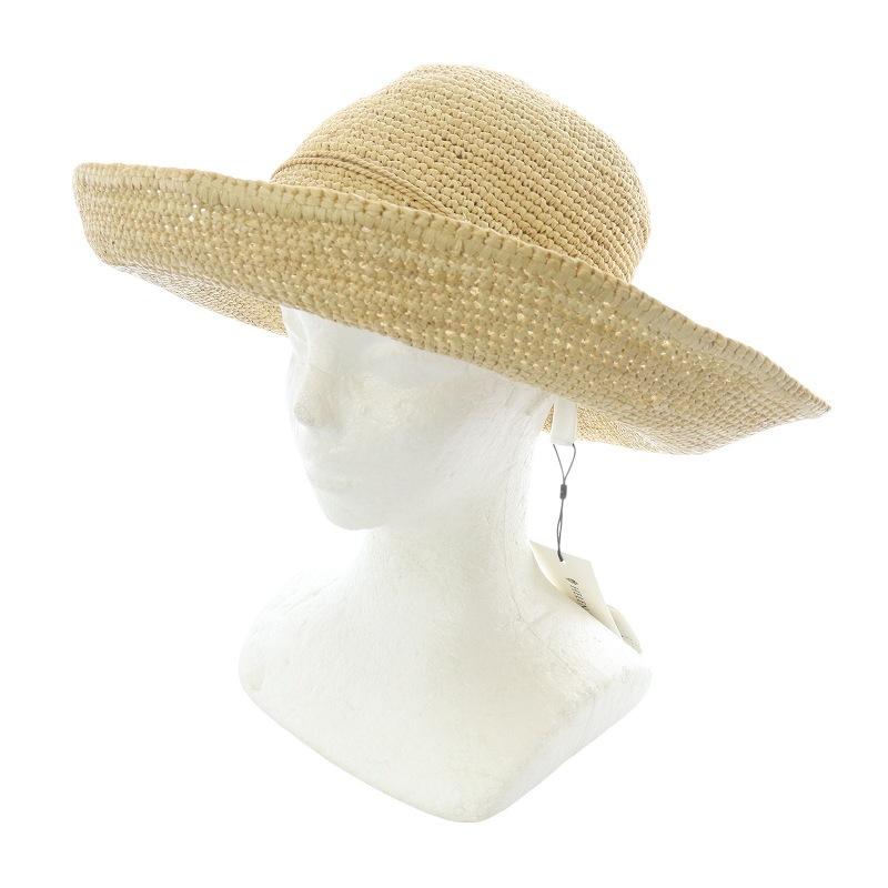 未使用品 ヘレンカミンスキー HELEN KAMINSKI IRIS 12 ラフィアハット